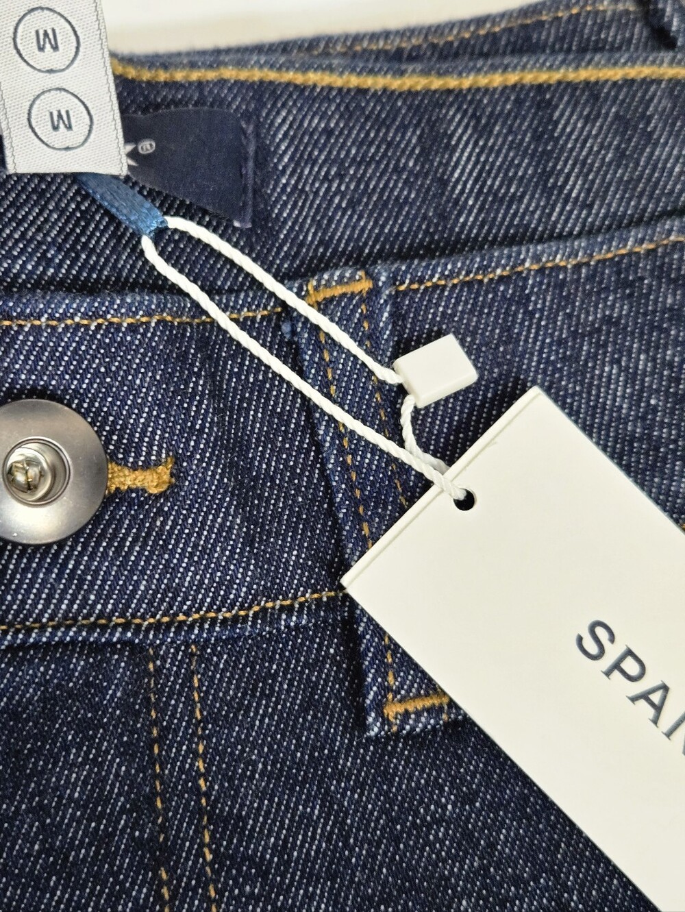 SPANXshape™ Everywhere Dark Blue Wide Leg Jeans, Size MP ~ NWT - Picture 10 of 16
